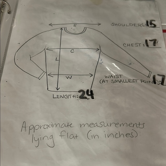 Women’s Blue and Orange Casual Button Down Shirt - Picture 8 of 8